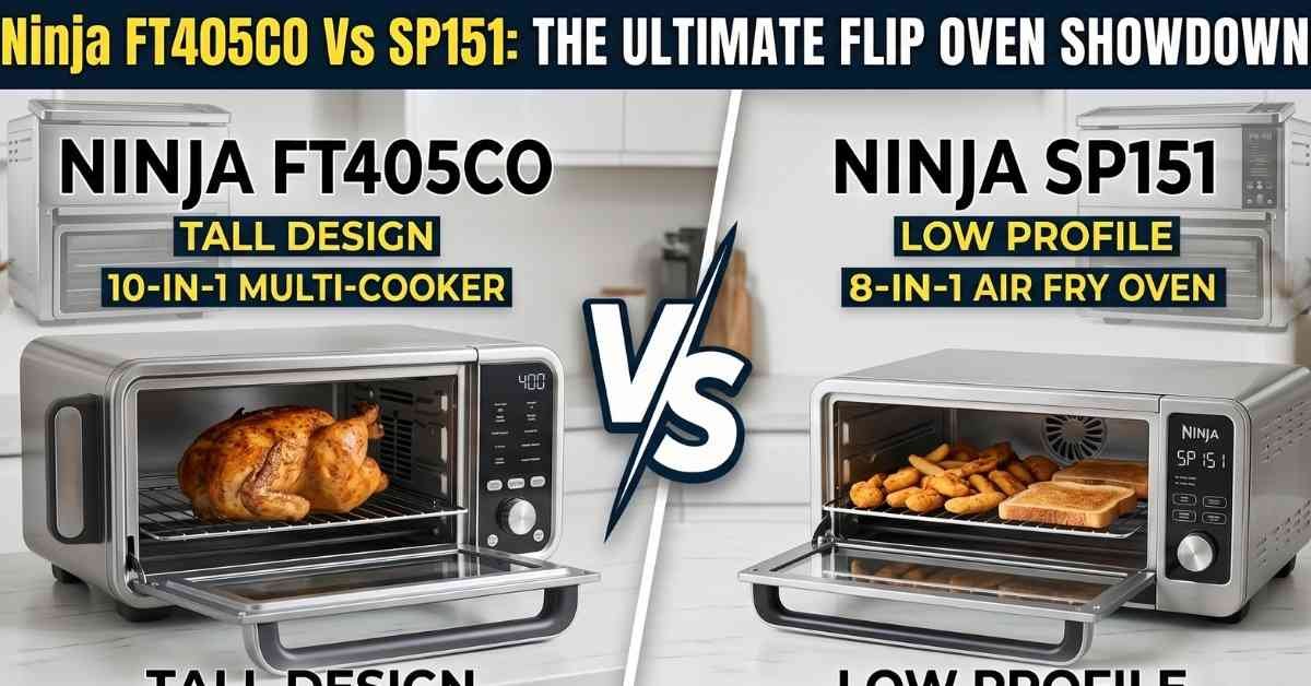 Ninja FT405CO Vs SP151 The Ultimate Flip Oven Showdown