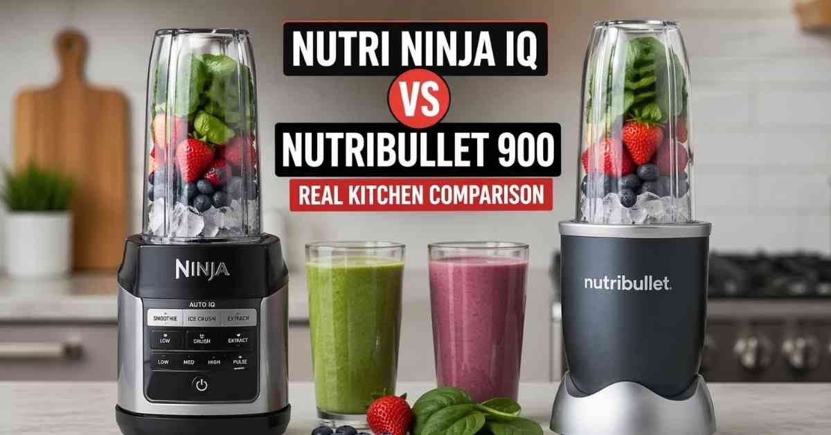 Nutri Ninja IQ Vs Nutribullet 900