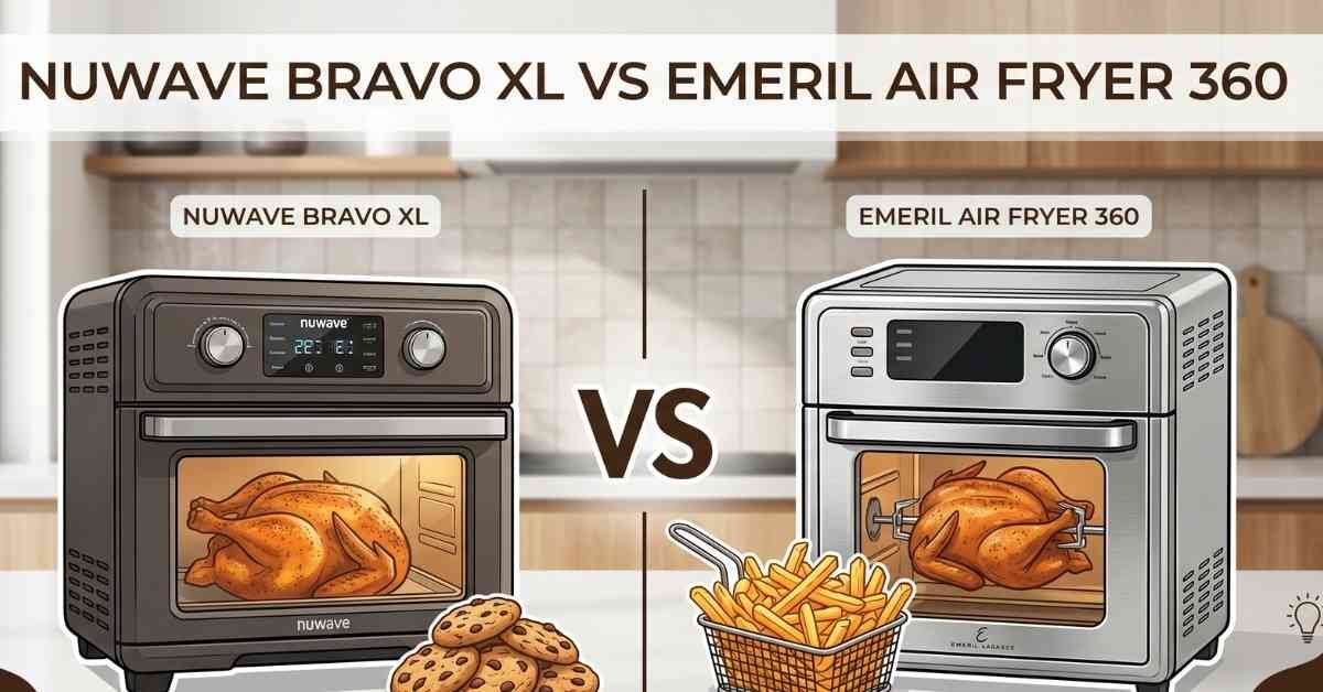 Nuwave Bravo XL Vs Emeril Air Fryer 360