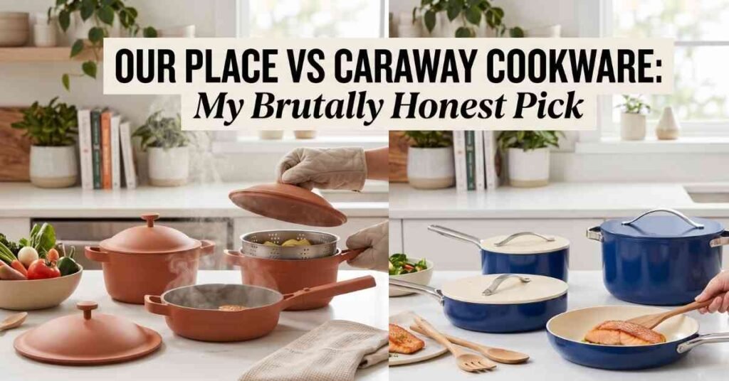Our Place vs Caraway Cookware