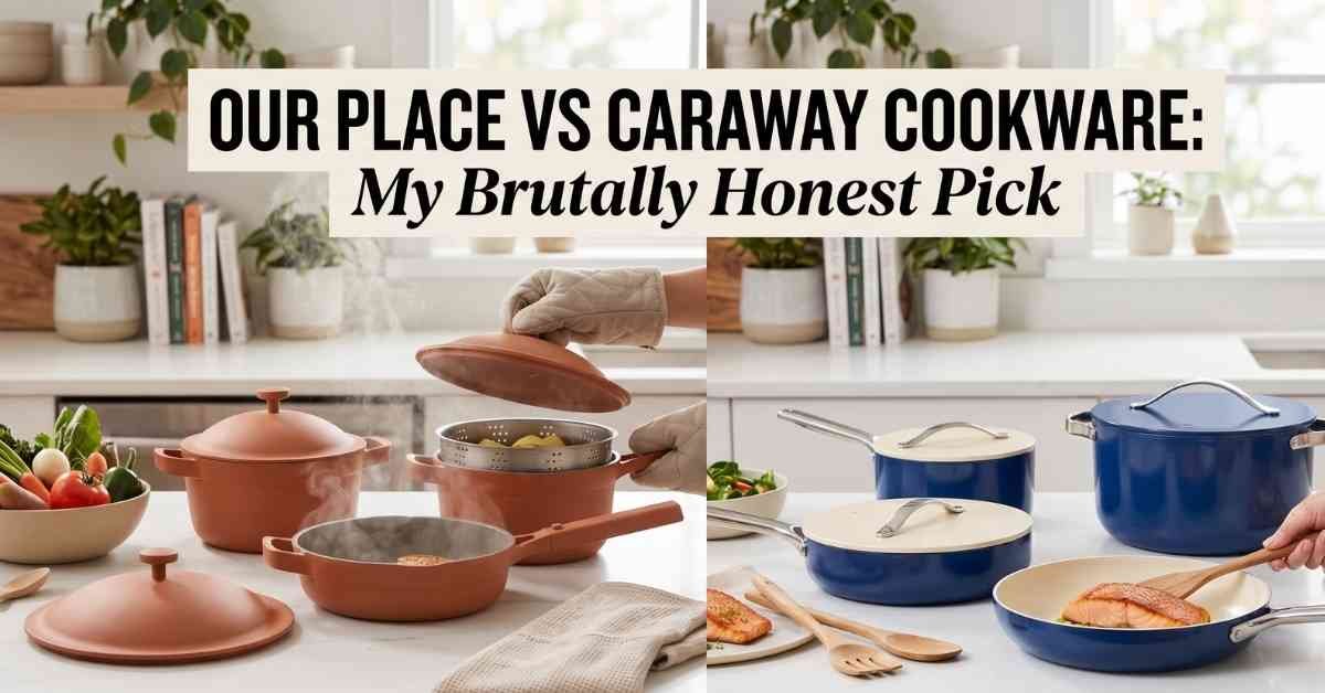 Our Place vs Caraway Cookware