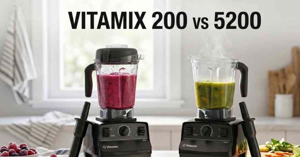Vitamix 200 vs 5200