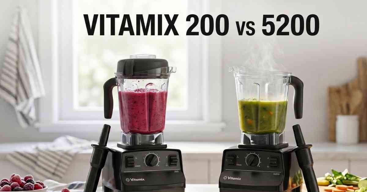 Vitamix 200 vs 5200
