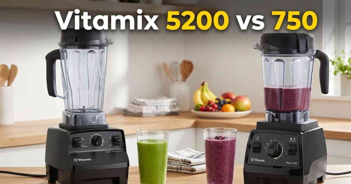 Vitamix 5200 vs 750