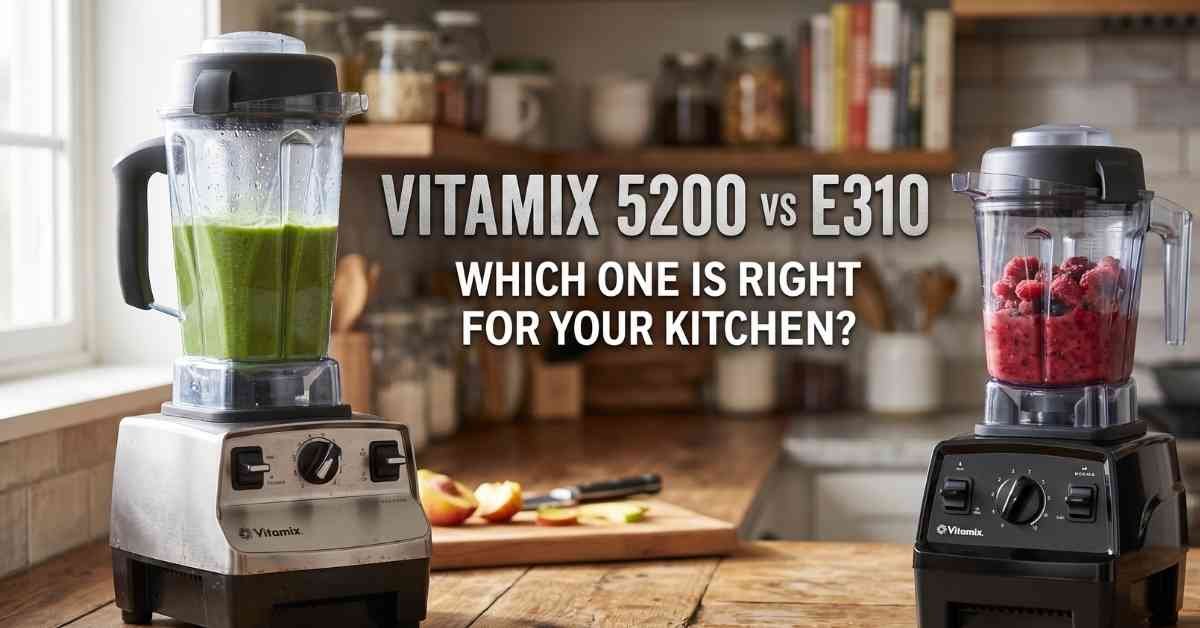 Vitamix 5200 vs E310 Shocking Truth After Real Use