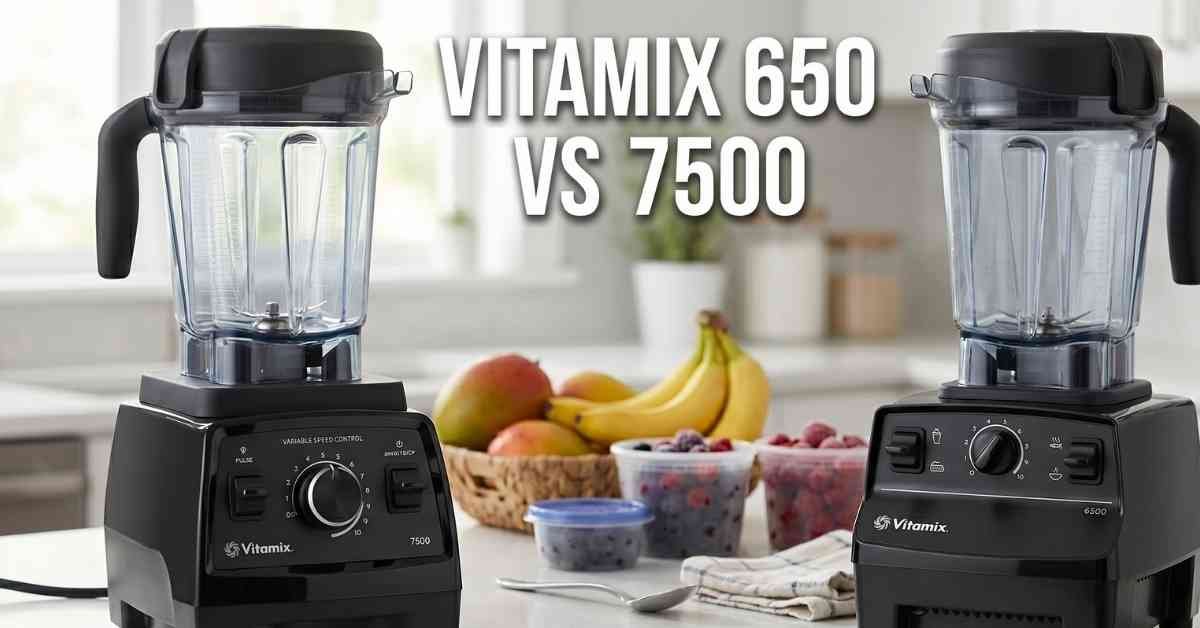 Vitamix 6500 Vs 7500