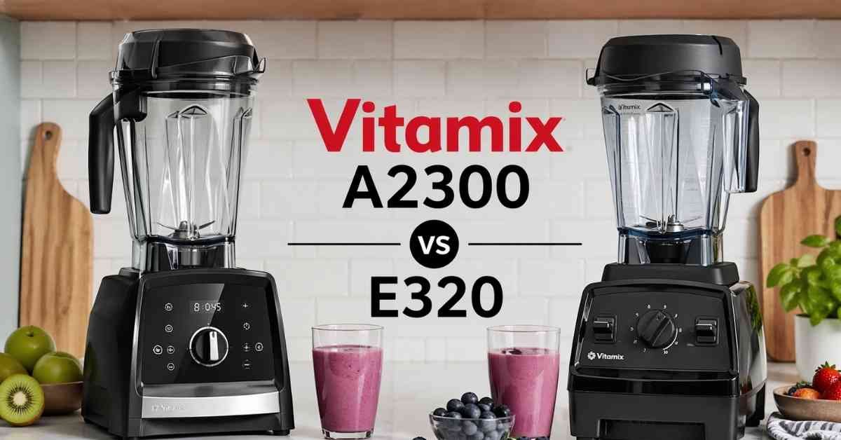 Vitamix A2300 vs E320: Honest Review of Two Top Blenders