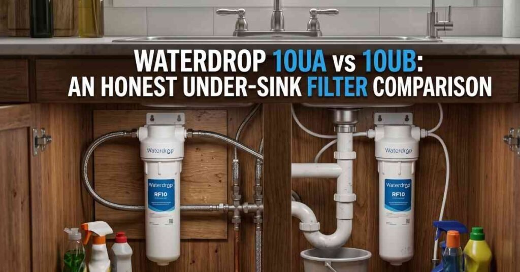 Waterdrop 10UA vs 10UB My Honest Under-Sink Filter Test