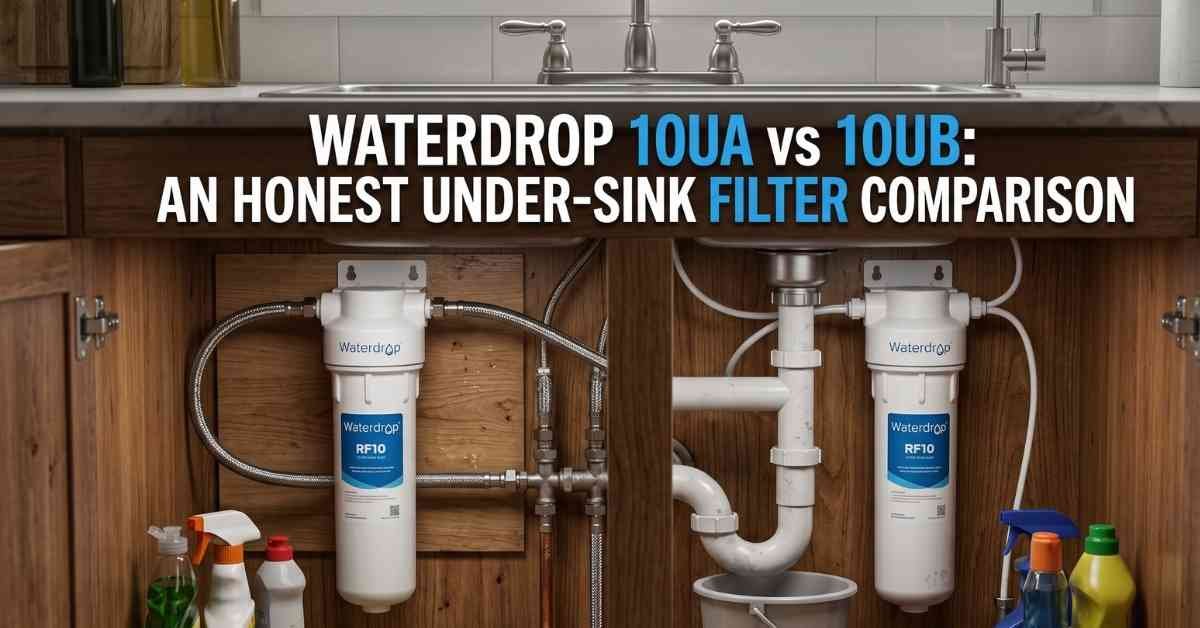 Waterdrop 10UA vs 10UB My Honest Under-Sink Filter Test