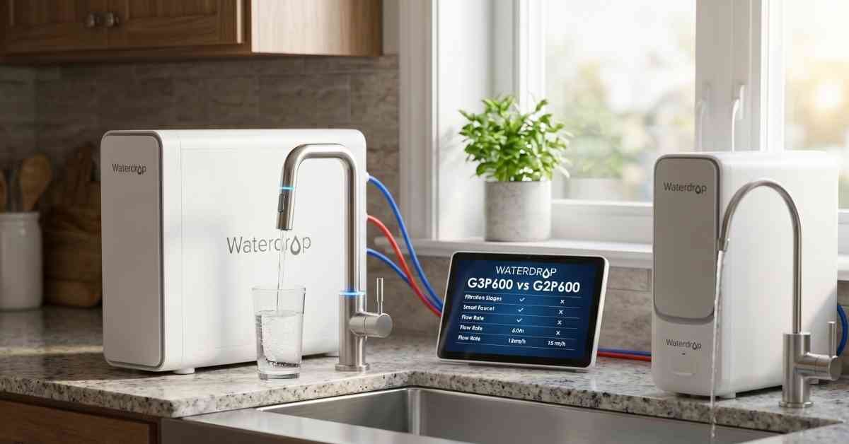 Waterdrop G3P600 vs G2P600
