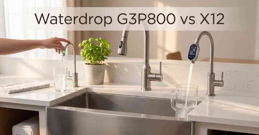 Waterdrop G3P800 vs x12
