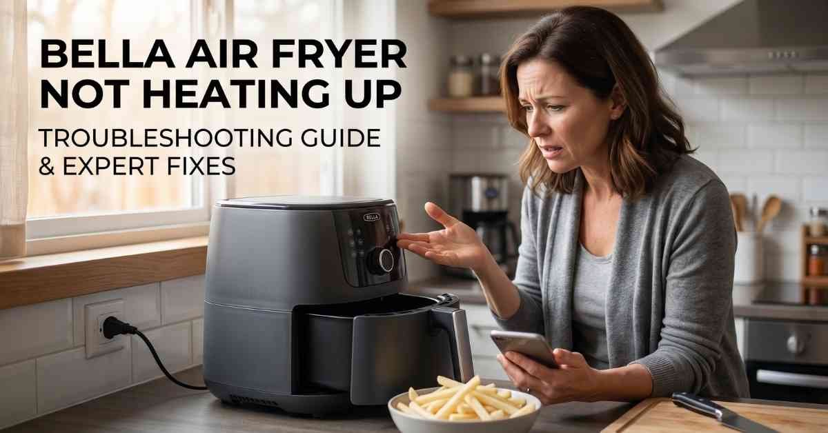 Bella Air Fryer Not Heating Up: 5 Quick Proven Fixes
