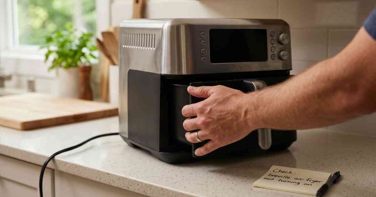 Breville Air Fryer Not Turning On Quick Proven Fixes