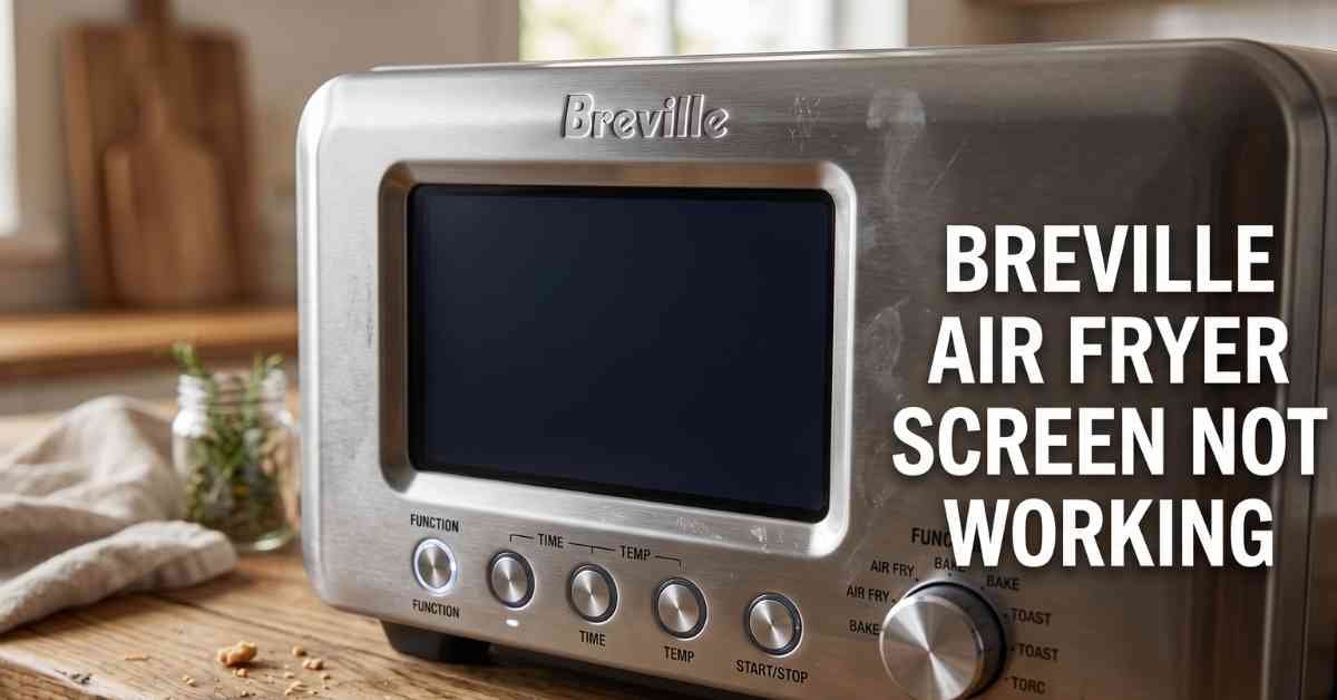 Breville Air Fryer Screen Not Working Fast Proven Fixes