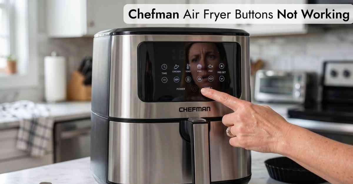 Chefman Air Fryer Buttons Not Working