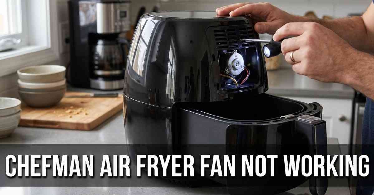 Chefman Air Fryer Fan Not Working