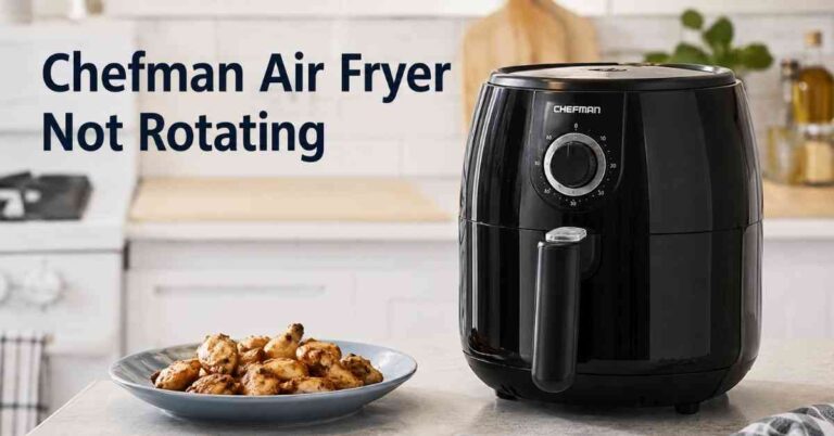 Chefman Air Fryer Not Rotating
