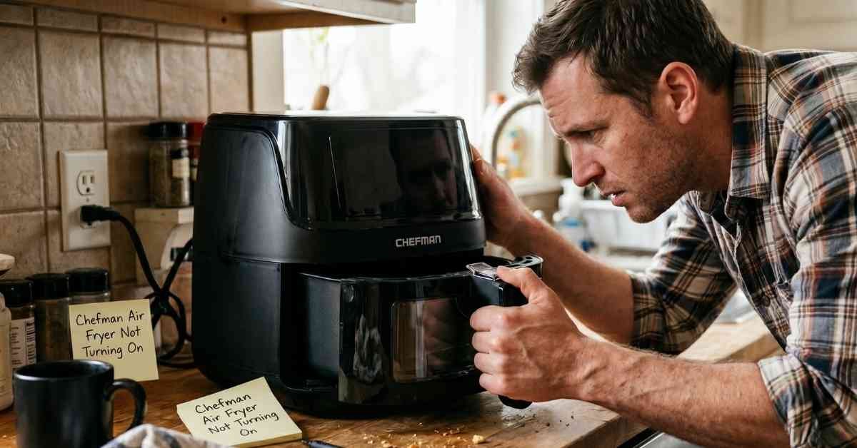 Chefman Air Fryer Not Turning On? Easy Proven Fixes