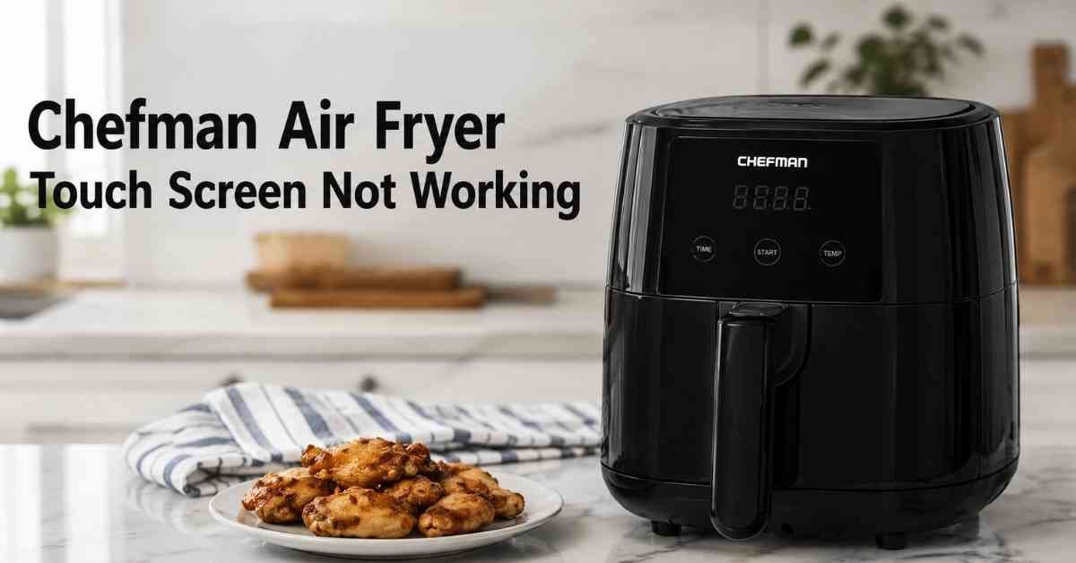 Chefman Air Fryer Touch Screen Not Working Best Fast Fix