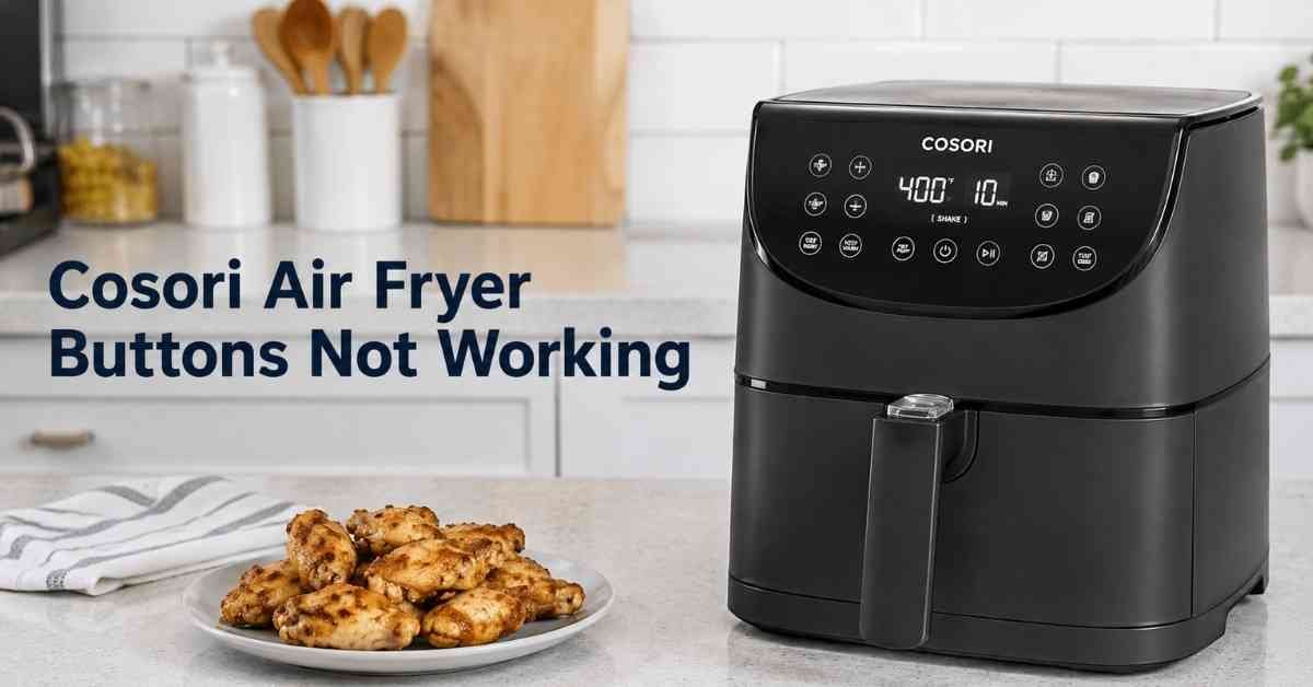 Cosori Air Fryer Buttons Not Working Fast, Easy Fixes