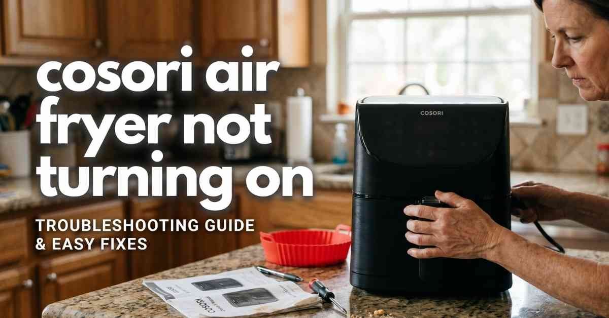 Cosori Air Fryer Not Turning On