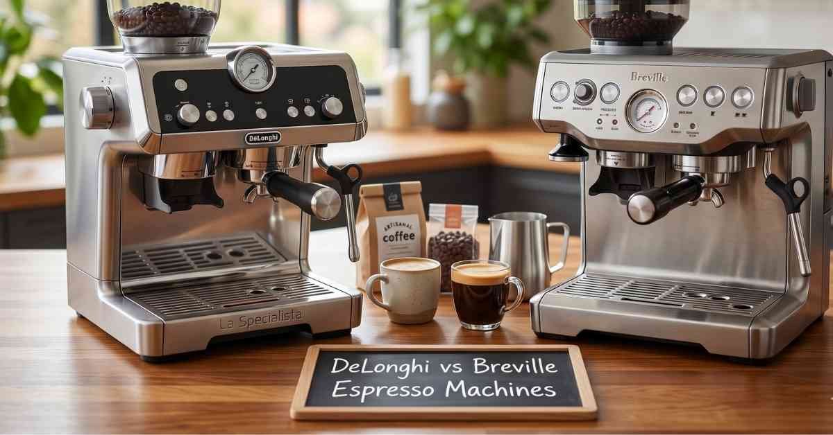 DeLonghi vs Breville Espresso Machines