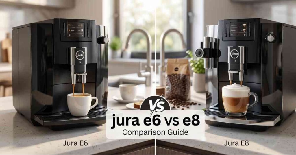 Jura E6 vs E8