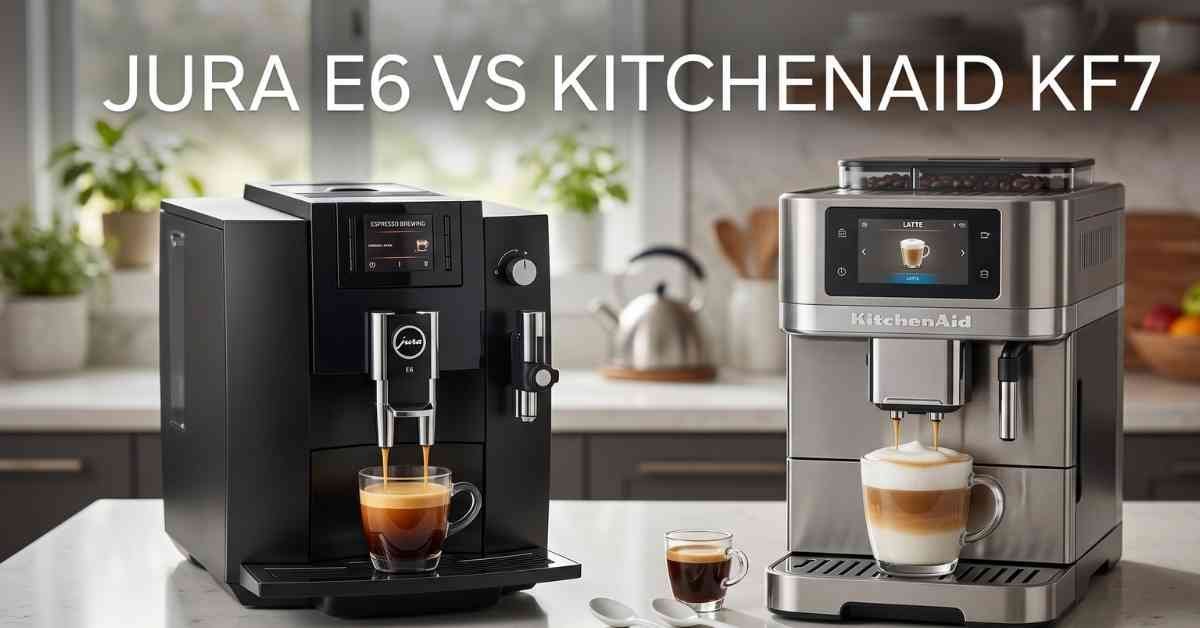 Jura E6 vs KitchenAid KF7