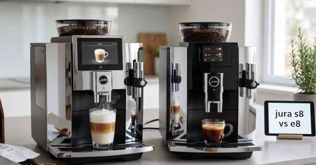 Jura s8 vs e8