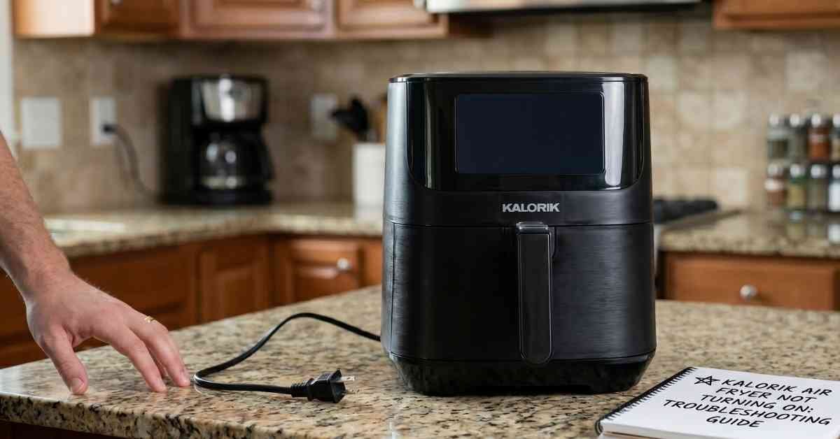 Kalorik Air Fryer Not Turning On 7 Fast & Proven Fixes