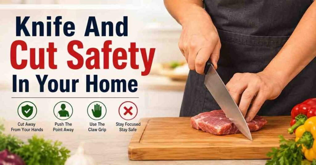 Knife And Cut Safety In Your Home