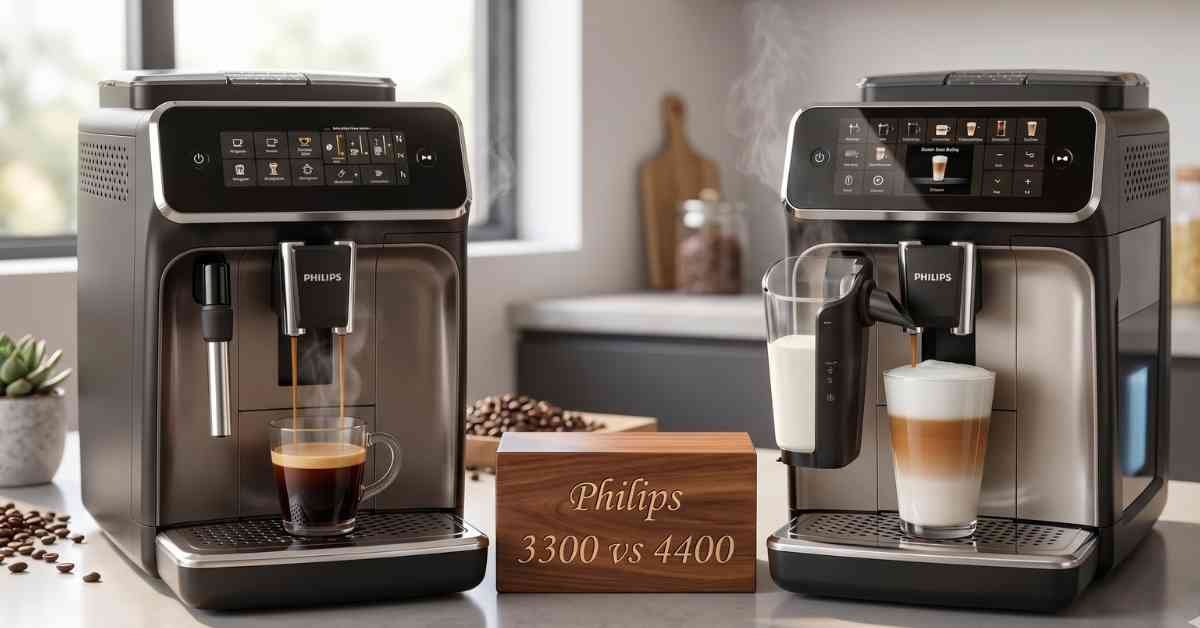 Philips 3300 vs 4400: Which Coffee Machine Wins?