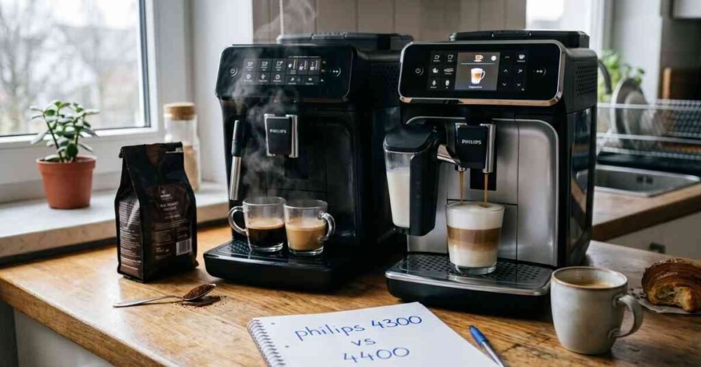 Philips 4300 vs 4400 My Honest Morning Brew Battle
