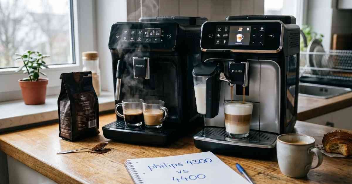 Philips 4300 vs 4400 My Honest Morning Brew Battle