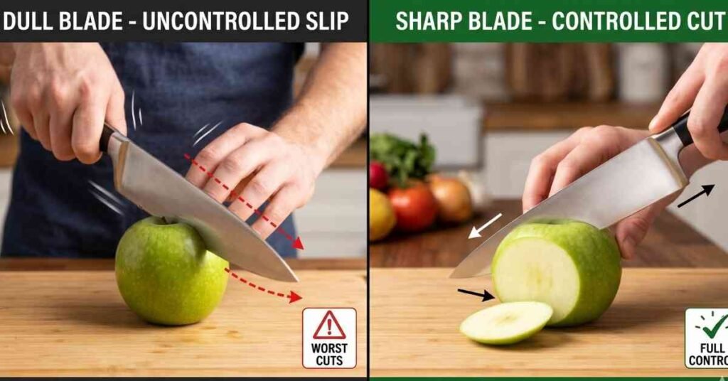 Sharp Blades Are Safe Blades