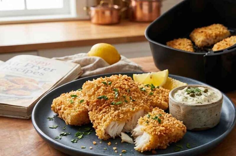 My Go-To Air Fryer Panko Crusted Fish Recipe