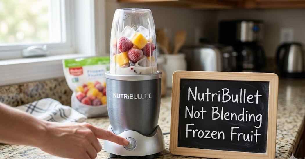 Nutribullet Not Blending Frozen Fruit