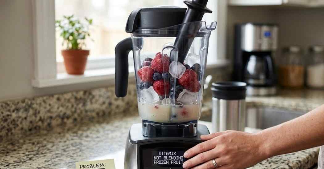 Vitamix Not Blending Frozen Fruit