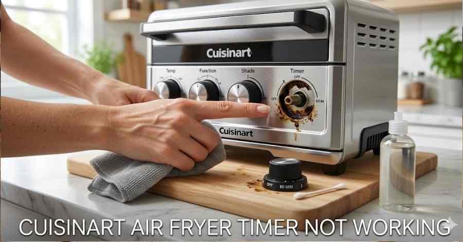 Cuisinart Air Fryer Timer Not Working