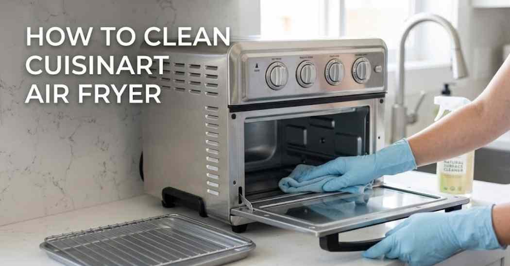 How to Clean Cuisinart Air Fryer
