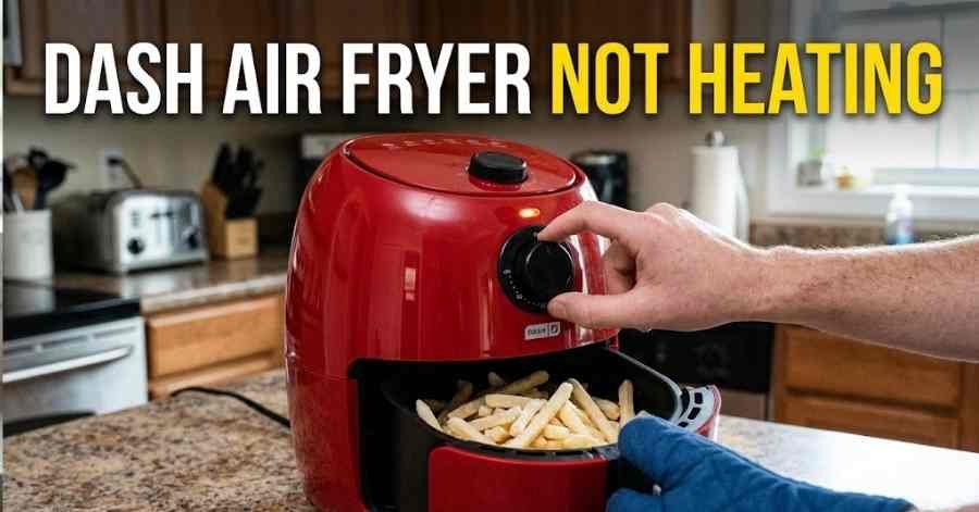 Dash Air Fryer Not Heating