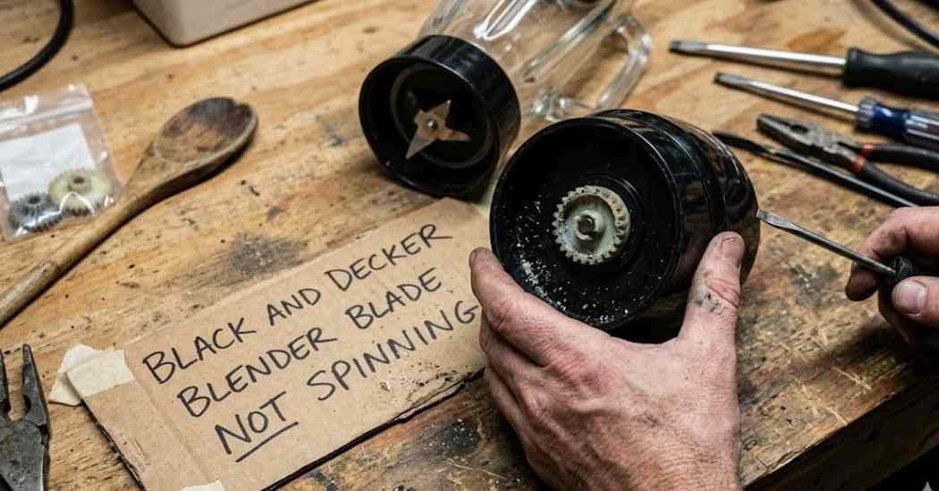 Black and Decker Blender Blade Not Spinning