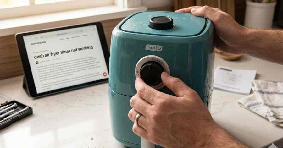 Dash Air Fryer Timer Not Working