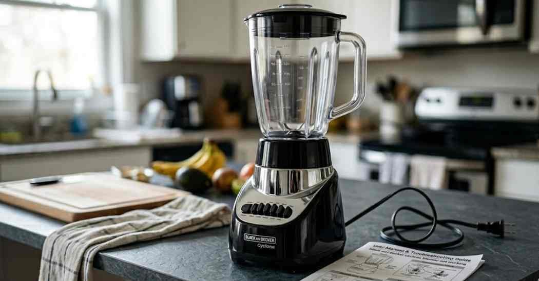 Black and Decker Cyclone Blender Not Working
