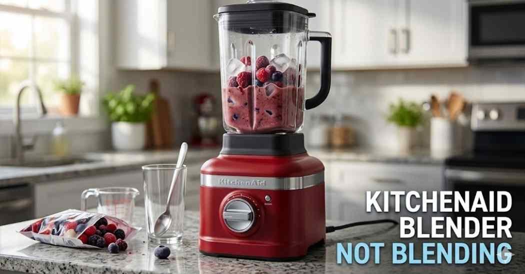 KitchenAid blender not blending