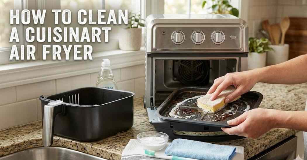 How to Clean a Cuisinart Air Fryer
