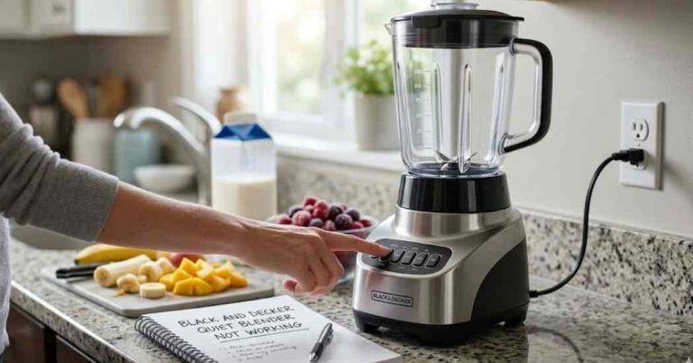 Black And Decker Quiet Blender Not Working
