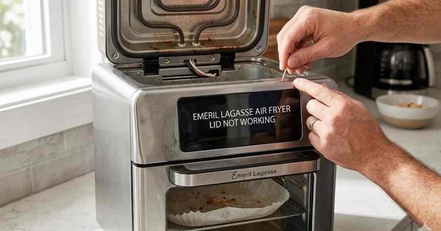 Emeril Lagasse Air Fryer Lid Not Working