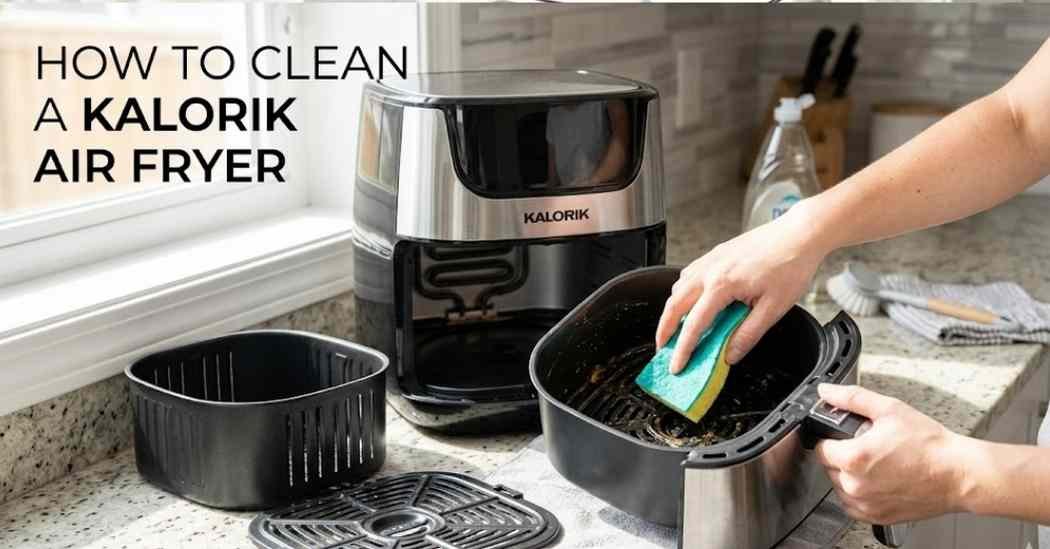 How To Clean a Kalorik Air Fryer