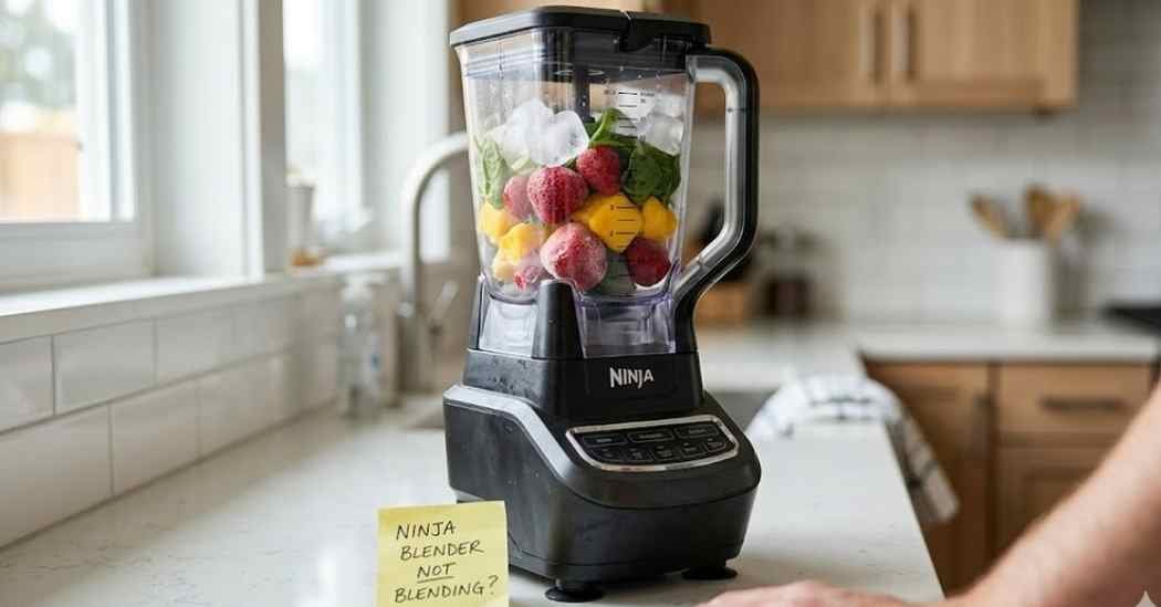 Ninja blender not blending